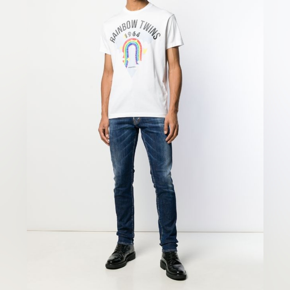 DSQUARED2 Slim Faded Jeans - Picture 2 of 9